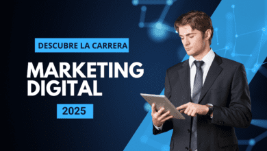 Descubre la carrera en marketing digital.